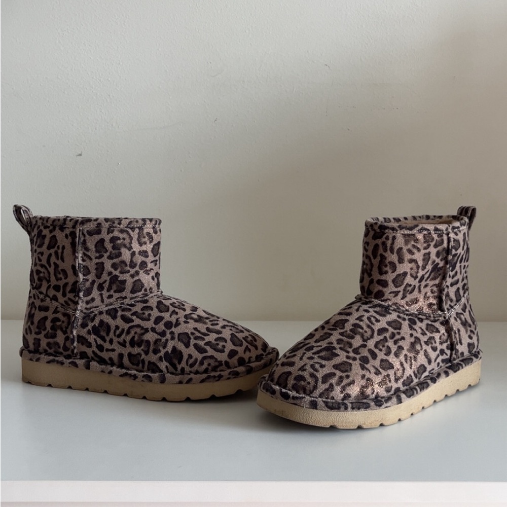 Xappeal Leopard Print Ankle Boots